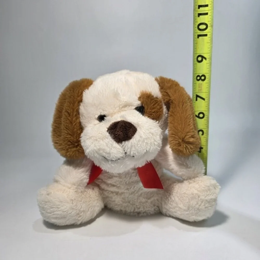 Dan‎ Dee Puppy Hand Puppet Floppy Ear Plush Stuff Dog 9 in